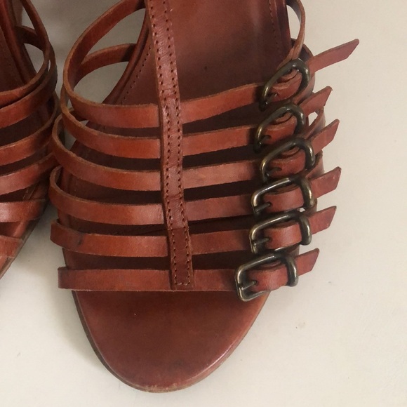 J Crew leather Italy platform - Picture 5 of 12